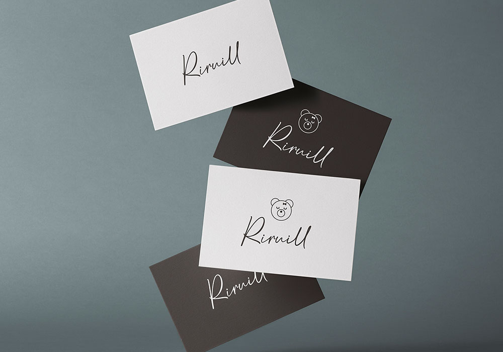 riruillロゴカード